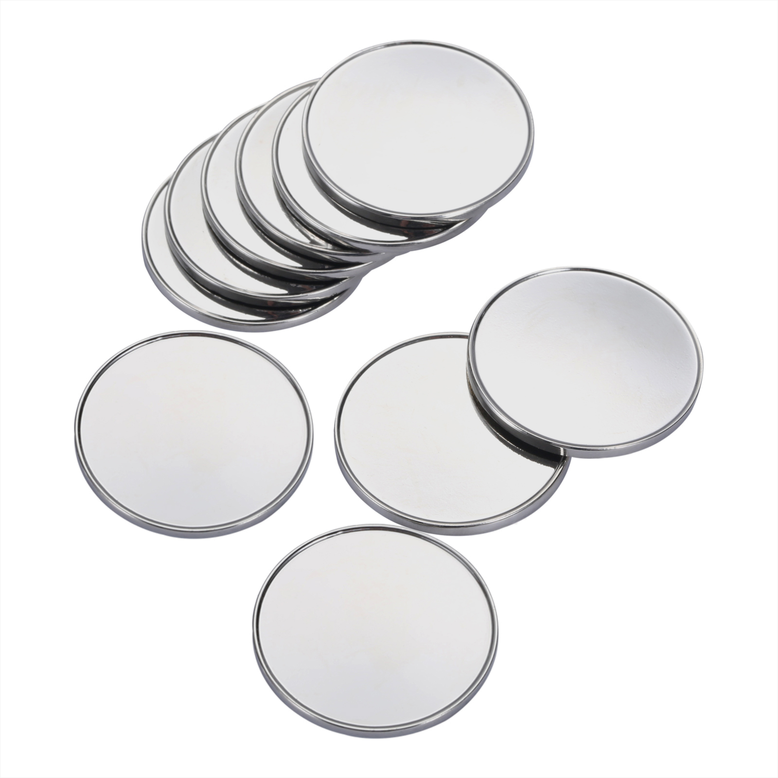 Golf Scorecard Holder - 10 adet 25mm Golfs topları pozisyonu