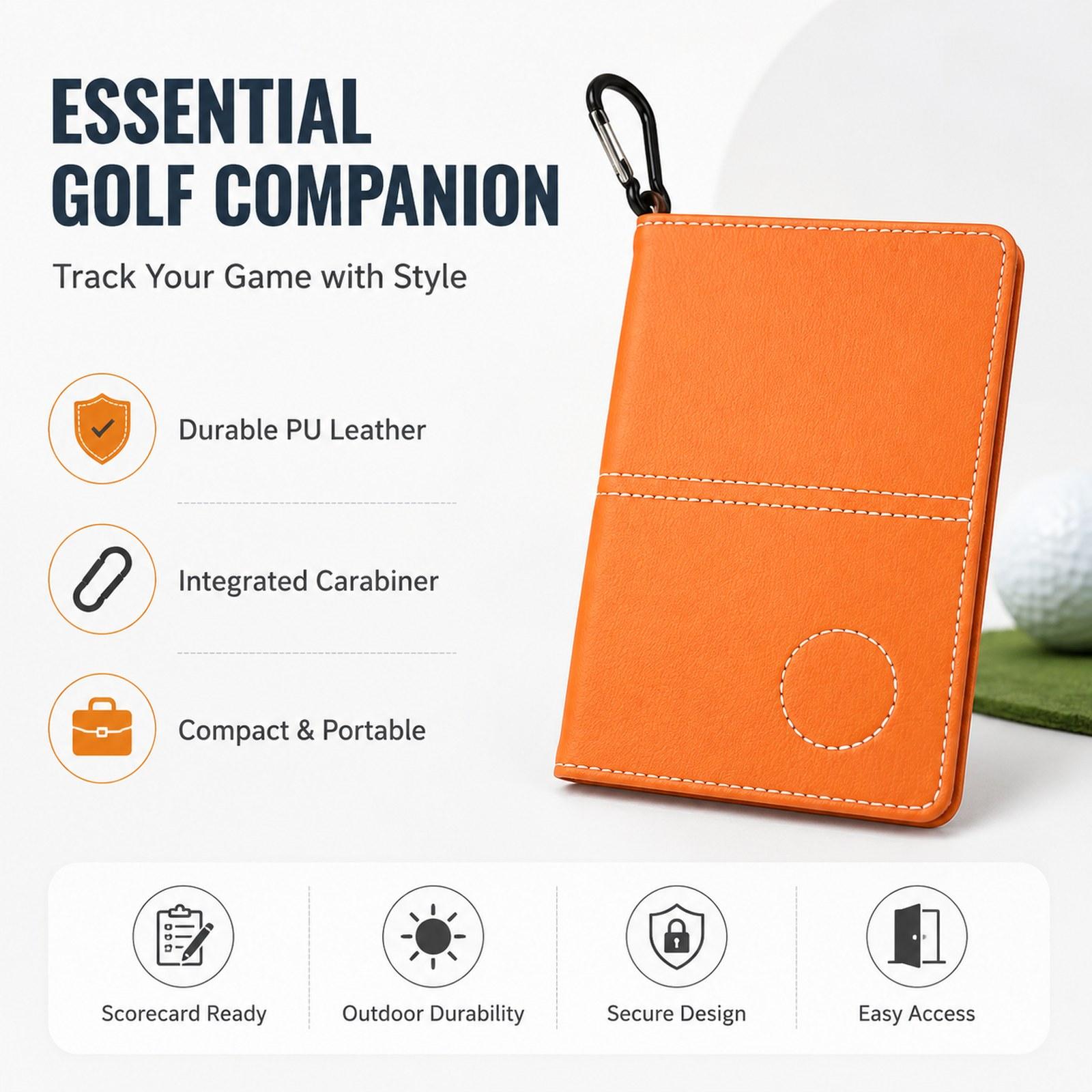 Golf Skor Kartı Tutucu, PU Der - Golf Scorecard Holder incelemesi ve fiyatı