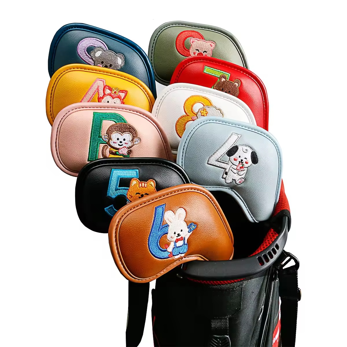 9 adet sevimli karikatür hayva - Golf Equipment Storage incelemesi ve fiyatı