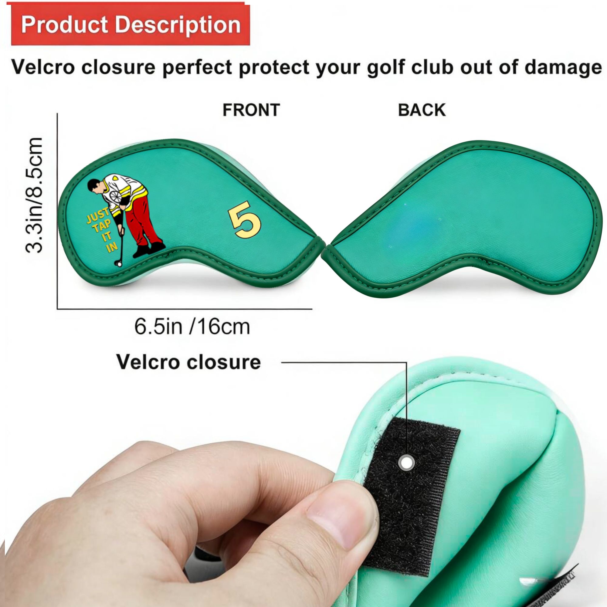 9 adet Komik Karikatür Tasarım - Golf Equipment Storage incelemesi ve fiyatı