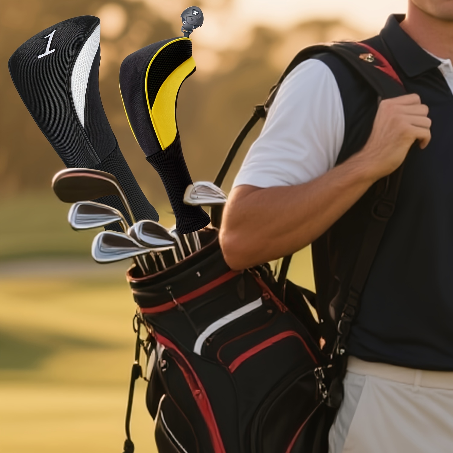 5 adet golf sopası başlığı kıl - Golf Equipment Storage incelemesi ve fiyatı